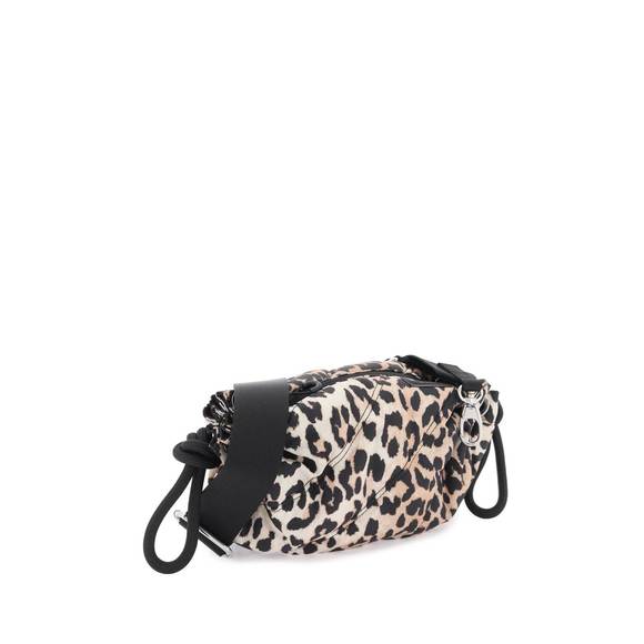Ganni animal-print crossbody bag - Picture 3 of 3